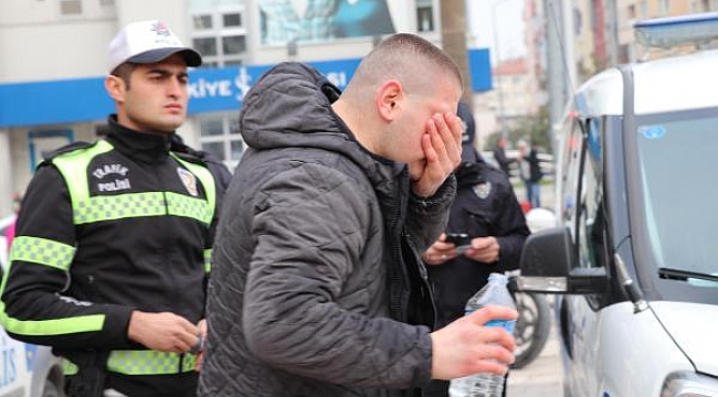 Denizli'de 28 yaşındaki genç intihara kalkıştı, gözüne benzin kaçınca etkisiz hale getirildi