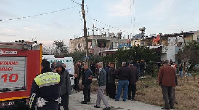 Soba yakarken yangın çıktı, yanarak öldü