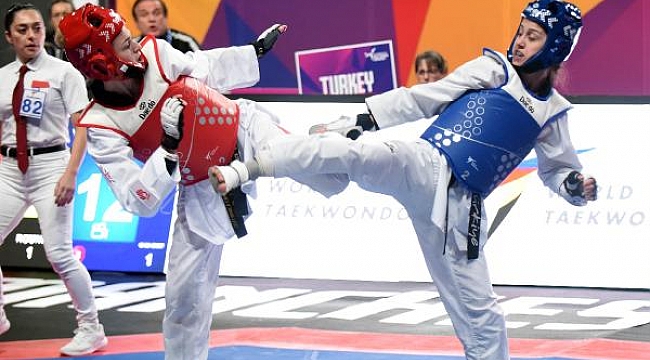 Milli tekvandocu Rukiye Yıldırım, dünya 3'üncüsü oldu