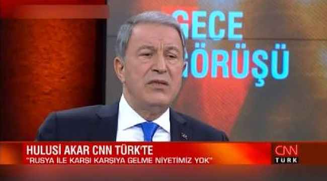 Suriye'den ne zaman çıkacağız? İdlip, S-400, F-35, Rusya, Nato tüm sorulara Bakan Akar tek tek cevap verdi!