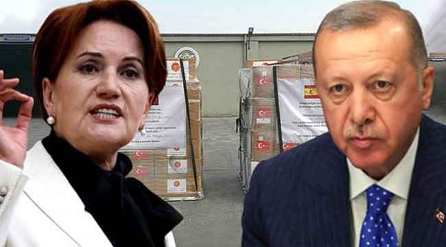 Eleştirecek birşey bulamayan Akşener, bu sefer de Avrupa'ya yapılan yardımlara takıldı