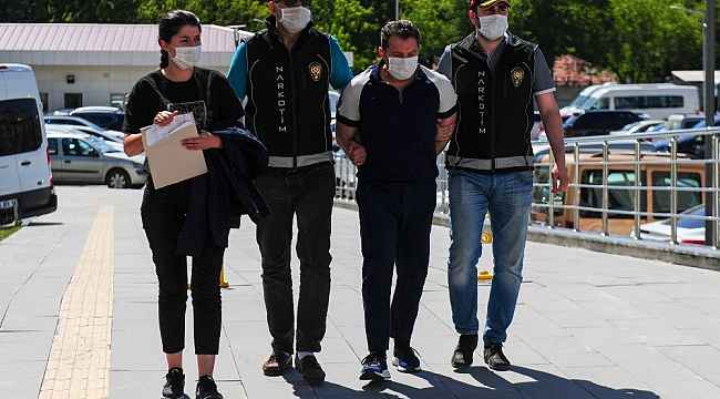 "Bataklık" operasyonu zanlıları Ankara Emniyet Müdürlüğüne getirildi