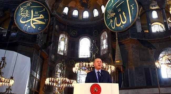 Ayasofya kararının ardından Cumhurbaşkanı Erdoğan, bu akşam konuşma yapacak
