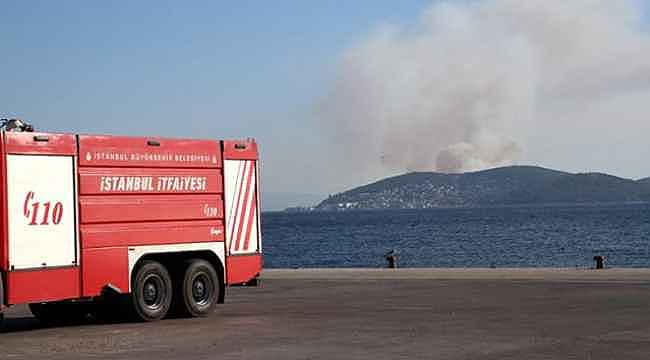 Heybeliada'daki orman yangınına ilişkin bir kişi tutuklandı