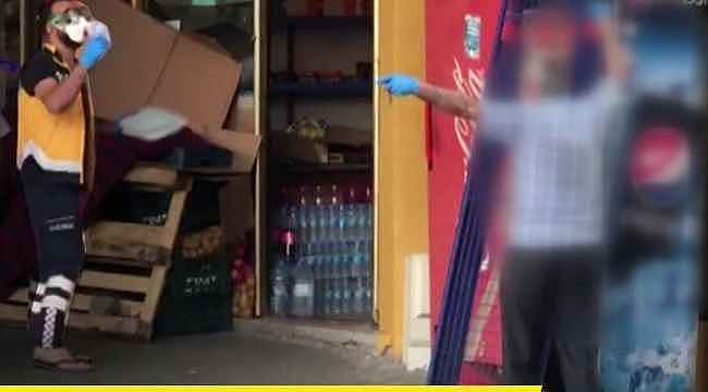 Markette koronavirüs paniği... Şikayet gelince harekete geçildi