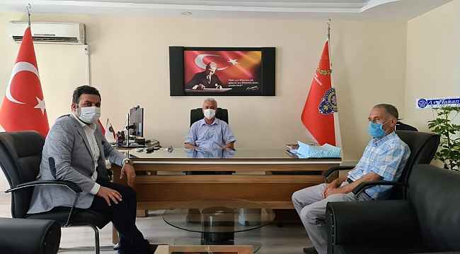 Başkan Yıldırım, Emniyet Müdürü Torlak ile bir araya geldi