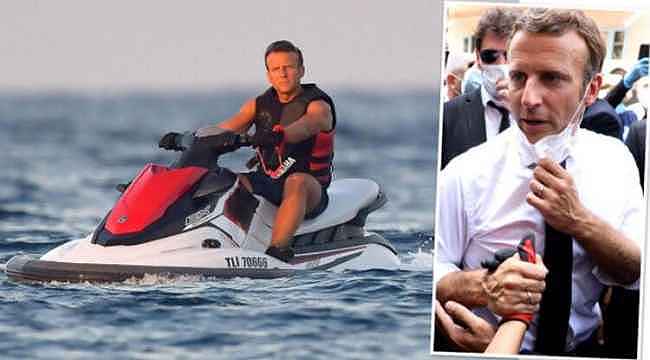 Türkiye'ye karşı haddini aşan Macron'la, İngilizler böyle dalga geçti