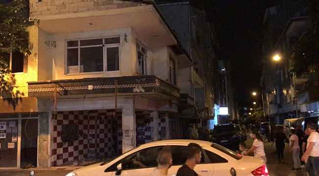 Küçükçekmece'de pompalıyla metruk bina önünde uyuşturucu isyanı