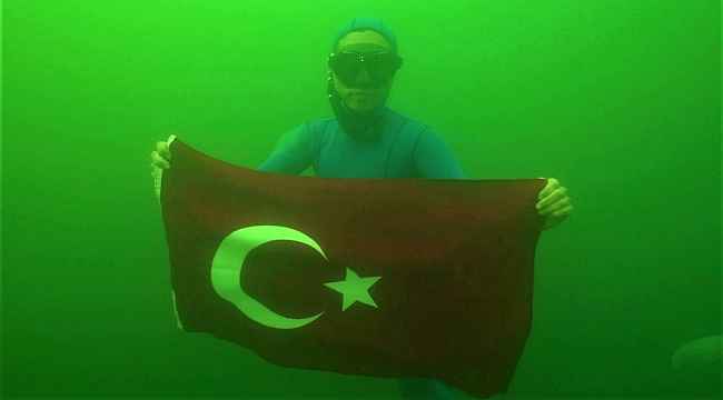 Dünya rekortmeni Şahika Ercümen Kocaeli'de balık çeşitliliğine hayran kaldı