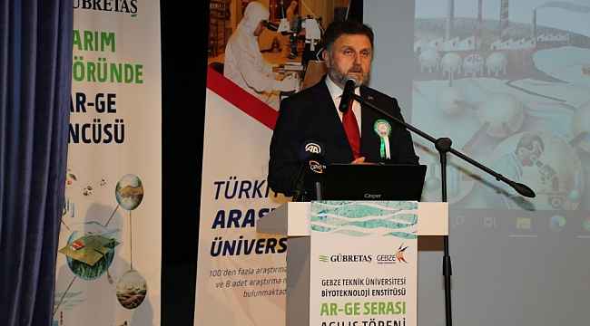 GÜBRETAŞ-GTÜ işbirliğiyle tarımın geleceğine yönelik Ar-Ge serası açıldı