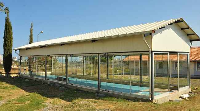 Huzurevine bocce oyun alanı yapımı tamamlandı