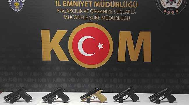 Kastamonu'da silah kaçakçılarına operasyon: 2 tutuklu