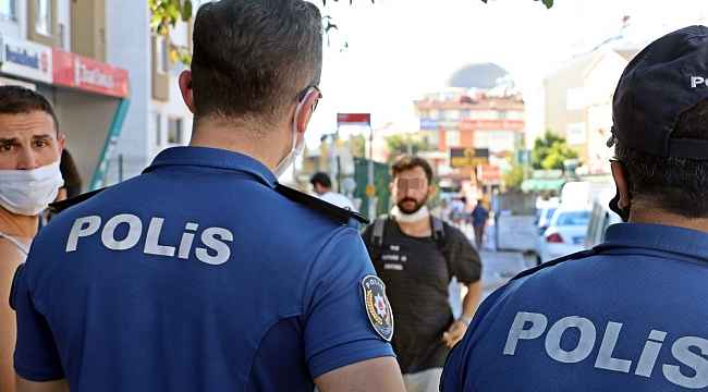 Koronadan değil polisten korktular