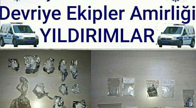 Şehitkamil'de drone destekli asayiş uygulaması