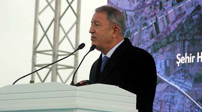 Bakan Akar'dan 'Ege ve Doğu Akdeniz' açıklaması