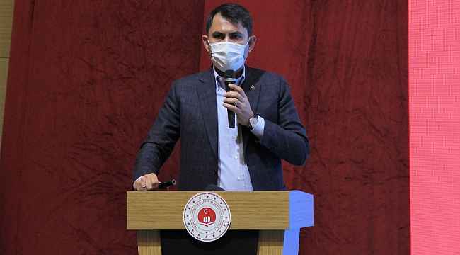Bakan Kurum: "İnşaatlar kasım ayı içerisinde başlıyor, 1 yılda tamamlanacak"