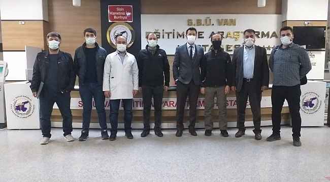 Başhekim Çelik'ten bilgi işlem sorumlularına teşekkür