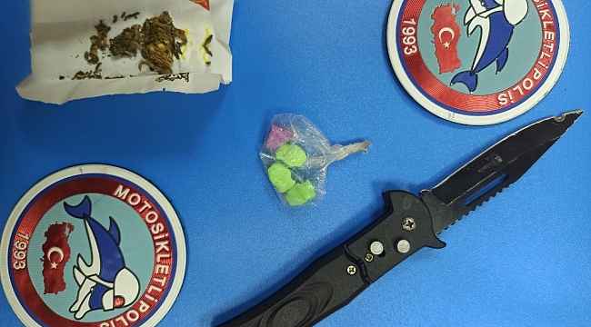 Çankırı'da polis kontrolünde uyuşturucu ele geçirildi