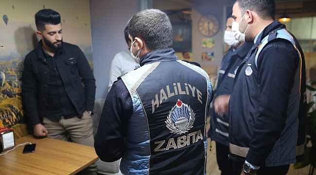 Haliliye'de yeni kısıtlamayla birlikte denetimlere başlandı
