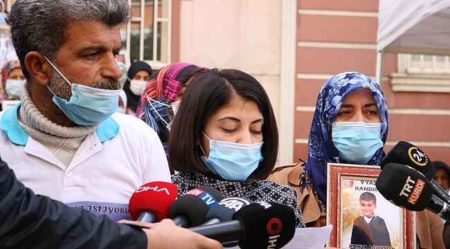 HDP önündeki aileden, 9 yaşındaki çocuklarının Zap suyunda kaybolduğu iddiasına mektuplu cevap