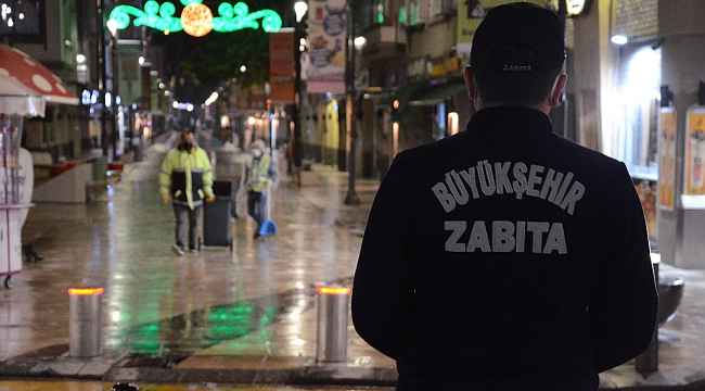 Kısıtlama başladı, Ordu sokakları ıssız kaldı