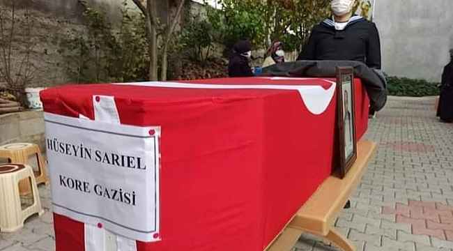 Kore Gazisi askeri törenle uğurlandı