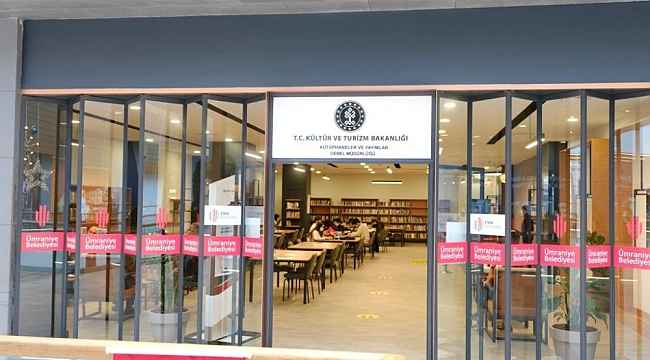 Kültür ve Turizm Bakanlığı'ndan bir AVM kütüphanesi daha