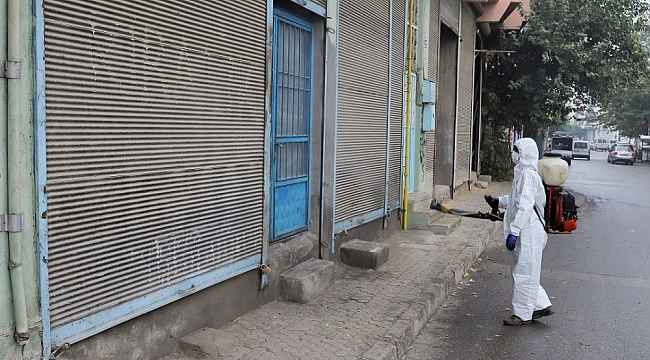 Şehitkamil dezenfekte ediliyor