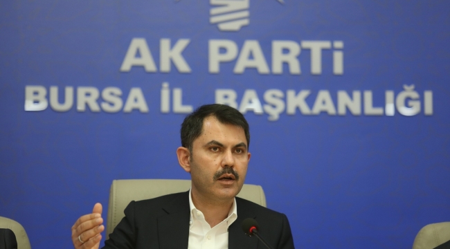 Bakan Kurum: "Türkiye 84 milyon vatandaşı ile İsrail'i durmuştur"