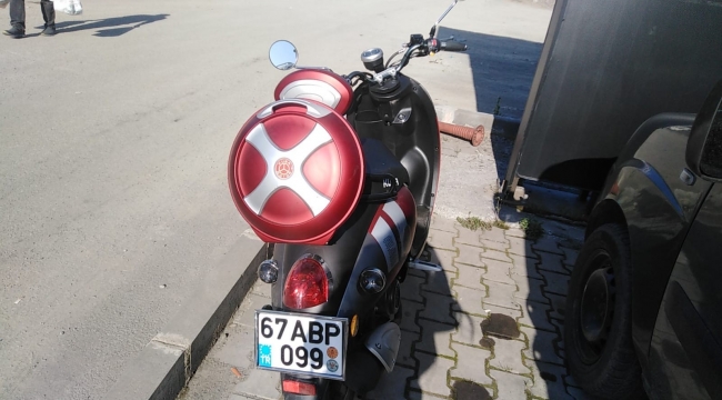 Ereğli'de motosiklet kazası: 1 yaralı