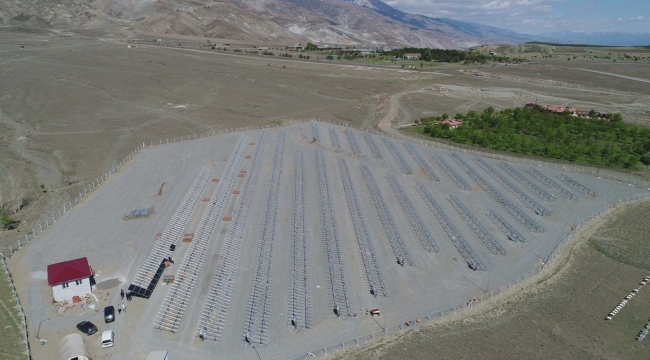 Erzincan'da 990 KW'lık GES için geri sayım başladı