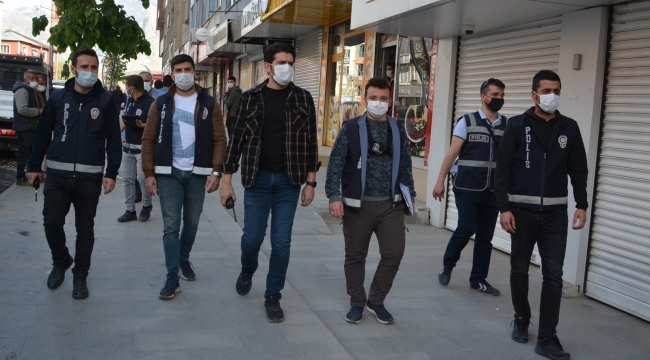 Hakkari'de 45 kişiye "kısıtlama" cezası