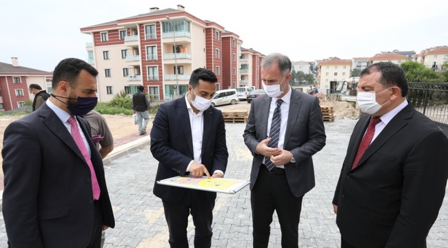 İnegöl Yeni Mahalle sokakları sil baştan yenileniyor - Bursa Haberleri