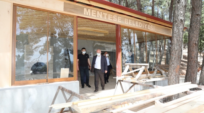 Kızıldağ Mesire alanında çalışmalar sürüyor