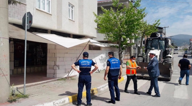 Körfez'de kaçak yapıya geçit yok