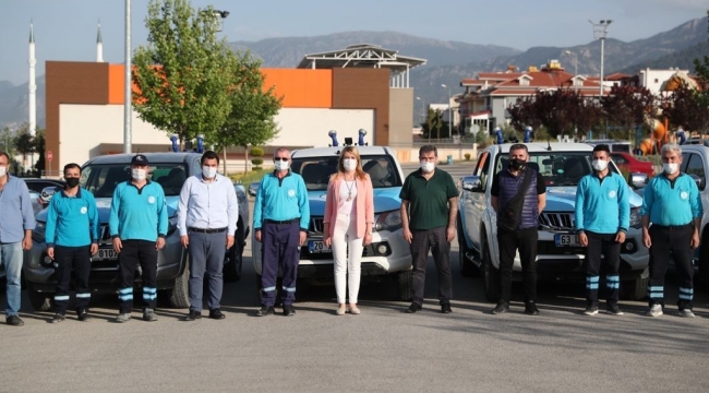Merkezefendi'de sineklerle mücadele başladı