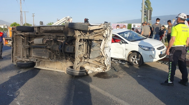 Nazilli'de trafik kazası: 4 yaralı