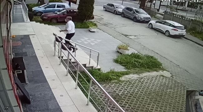Sokak köpeğine çarpan sürücüden örnek davranış