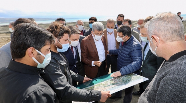 Vali Bilmez, Büyükşehir'in devam eden yatırımlarını inceledi