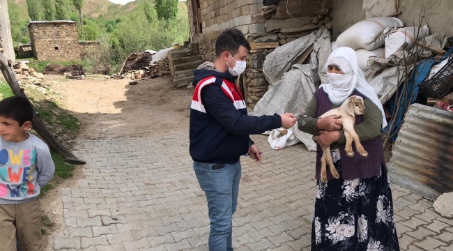 Vefa Sosyal Destek Grupları vatandaşların maaşlarını dağıtıyor