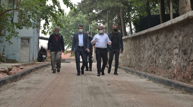 Başkan Yılmaz'dan Yeşil'de inceleme - Bursa Haberleri