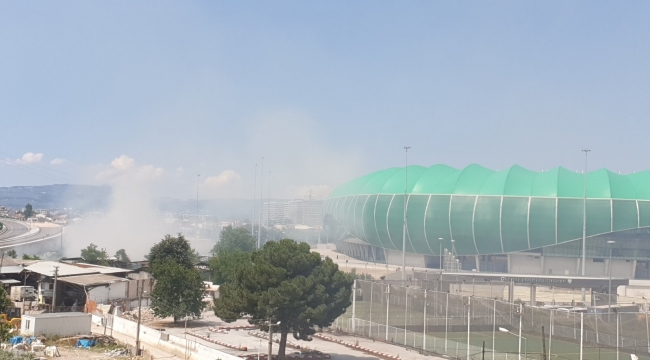 Bursaspor'dan Timsah Arena için yapılan yangın uyarısına cevap geldi - Bursa Haberleri