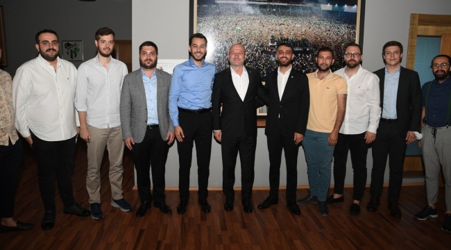 BURSİAD, Bursaspor Kulübü'nü ziyaret etti