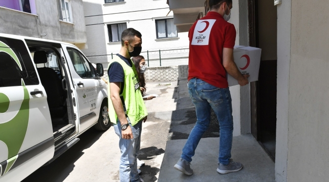 Sosyal Destekte Osmangazi ve Kızılay omuz omuza - Bursa Haberleri