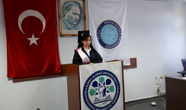 Yüksekokulda e-mezuniyet töreni - Bursa Haberleri