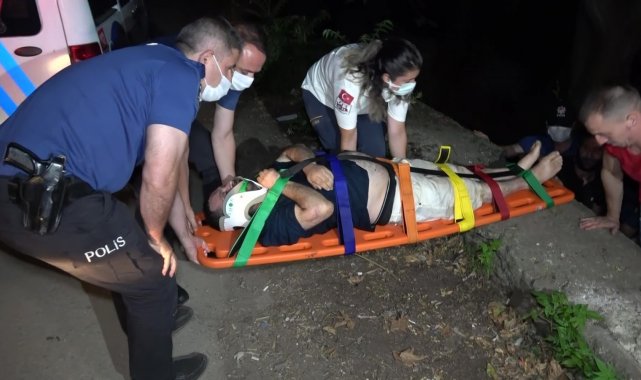 Arkadaşlarıyla alkol alırken 4 metre yükseklikten dereye düştü - Bursa Haberleri