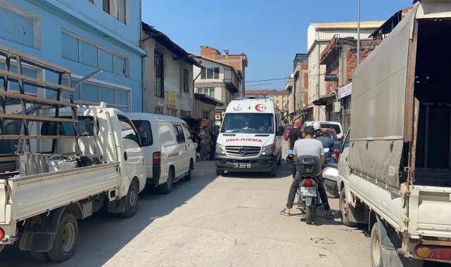 Atölyede görünmez kaza