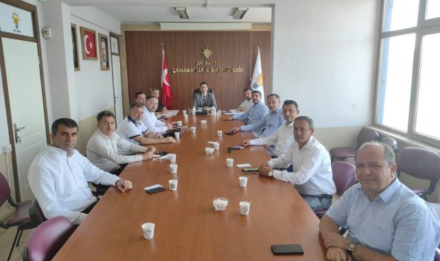 Başkan Makas, ilçe başkanlarıyla istişare toplantısı gerçekleştirdi - Bursa Haberleri