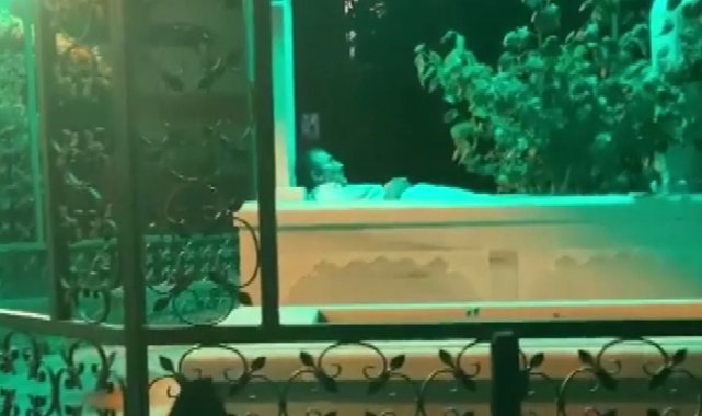 Bursa'da "yatır benim" dedi içine girdi