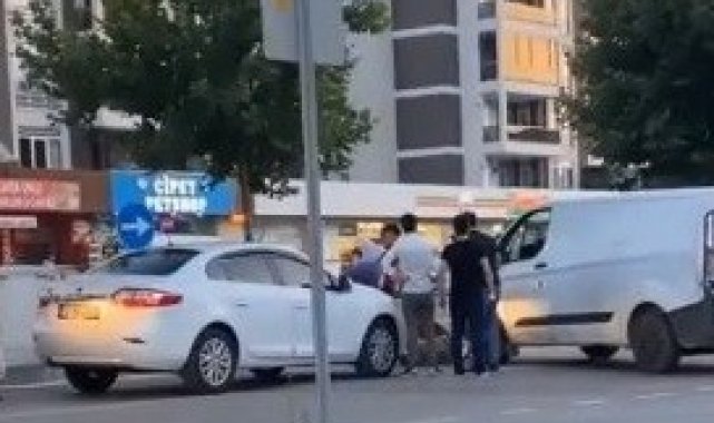 Bursa'da trafikte makas atan sürücüye meydan dayağı - Bursa Haberleri